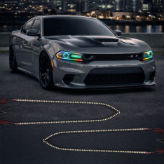 Lighting Trendz 2015-2024 Dodge Charger Flow Series Headlight DRL Kit